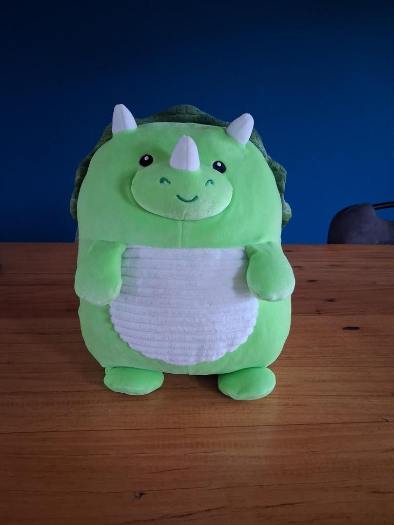 Gratis  Zacht groen knuffel draakje / dino, Ophalen, Overige typen