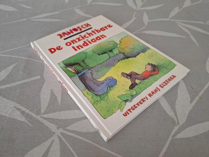 JANOSCH: De Onzichtbare Indiaan, Boeken, Kinderboeken | Kleuters, Zo goed als nieuw, Fictie algemeen, Jongen of Meisje, Ophalen of Verzenden