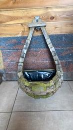 Planten hangbak voor bv schutting, Tuin en Terras, Ophalen, Gebruikt, Rond, Minder dan 30 cm