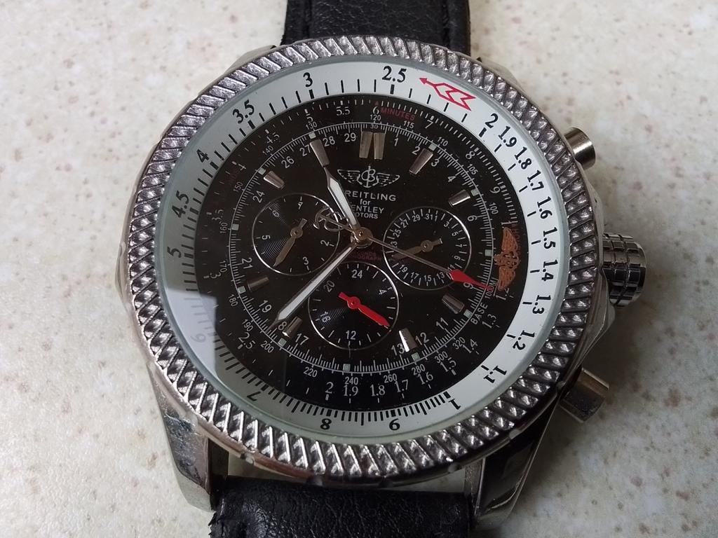 Horloge Breitling 13048 Wool, Overige merken, Overige materialen, Leer, Polshorloge