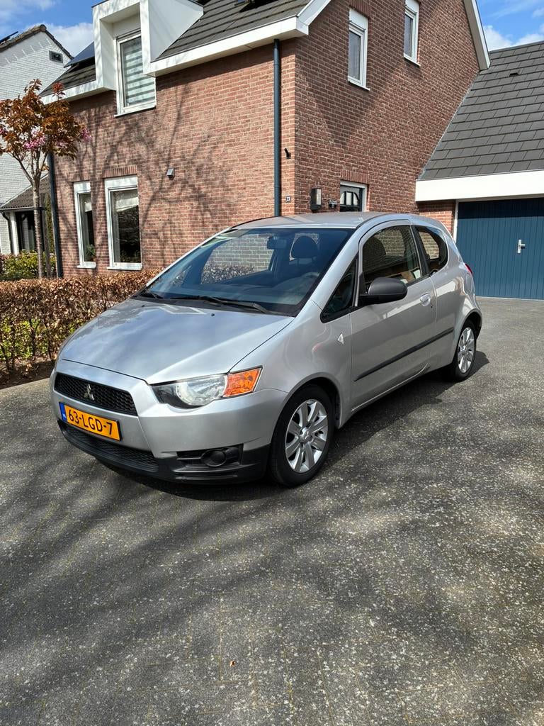 Mitsubishi Colt 1.1 Cleartec CZ3 2010 Grijs, Auto's, Voorwielaandrijving, Stof, 74 pk, Colt