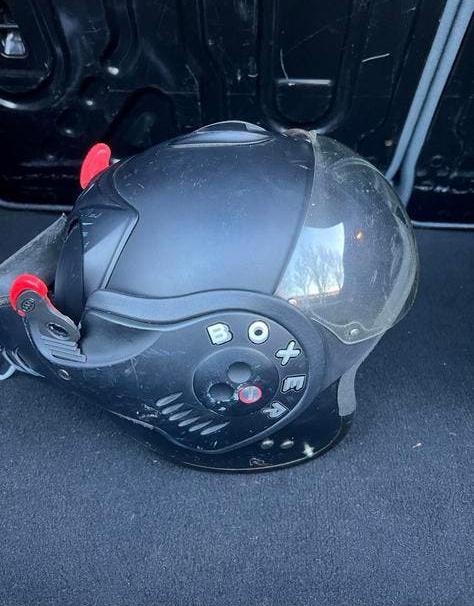 Boxer helm maat L, Ophalen, Zo goed als nieuw, Large