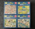 Jan van Haasteren - 4x puzzels (500 & 950 stuks), Ophalen of Verzenden, 500 t/m 1500 stukjes, Nieuw