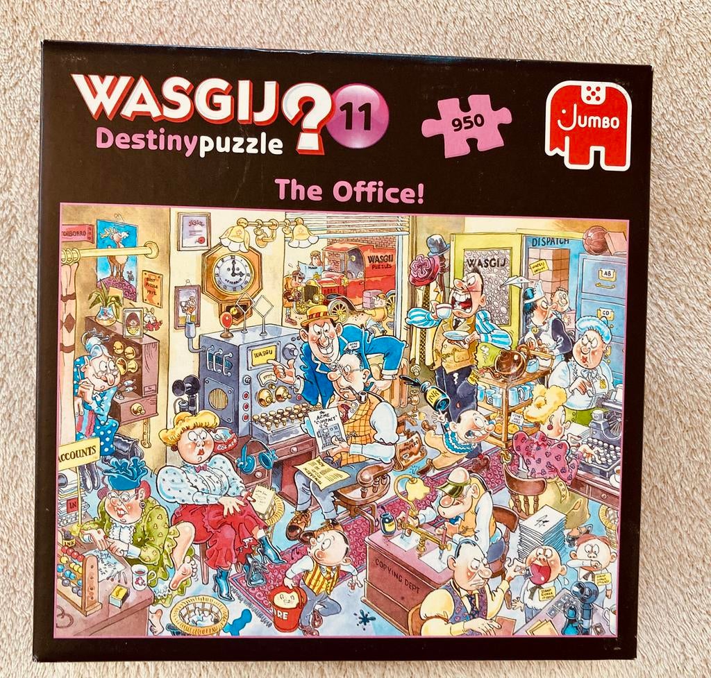 Puzzel 950 stukjes WASGIJ, Hobby en Vrije tijd, Denksport en Puzzels, Ophalen of Verzenden, 500 t/m 1500 stukjes, Gebruikt