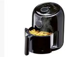 Airfryer Heteluchtfriteuse 1.9l Compact Zwart 1000w, Witgoed en Apparatuur, Ophalen of Verzenden, Airfryer, Minder dan 750 gram