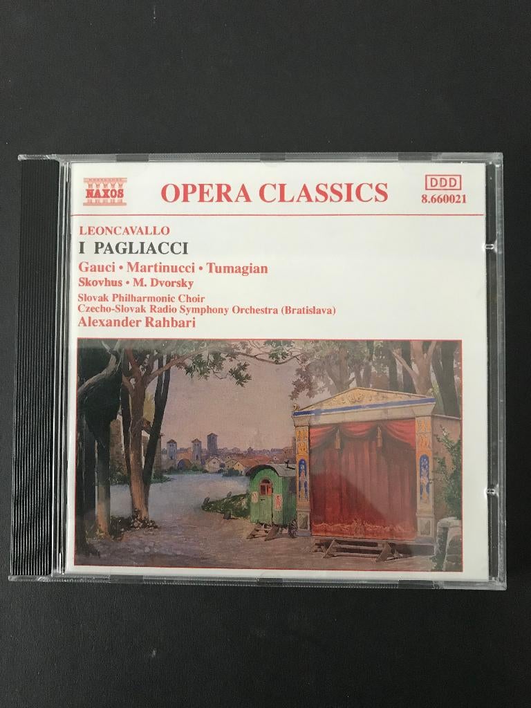 CD Opera Classics Leoncavello I Pagliacci, Ophalen of Verzenden, Classicisme, Zo goed als nieuw, Orkest of Ballet