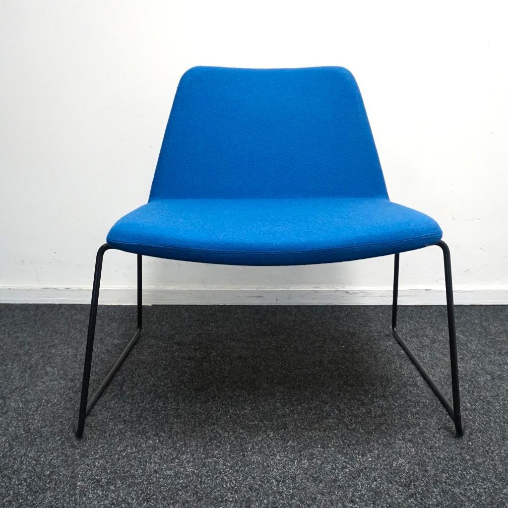 Johanson Mind EC Design Fauteuils | Blauw / Zwart | Stoelen, Gebruikt, -, -, 75 tot 100 cm