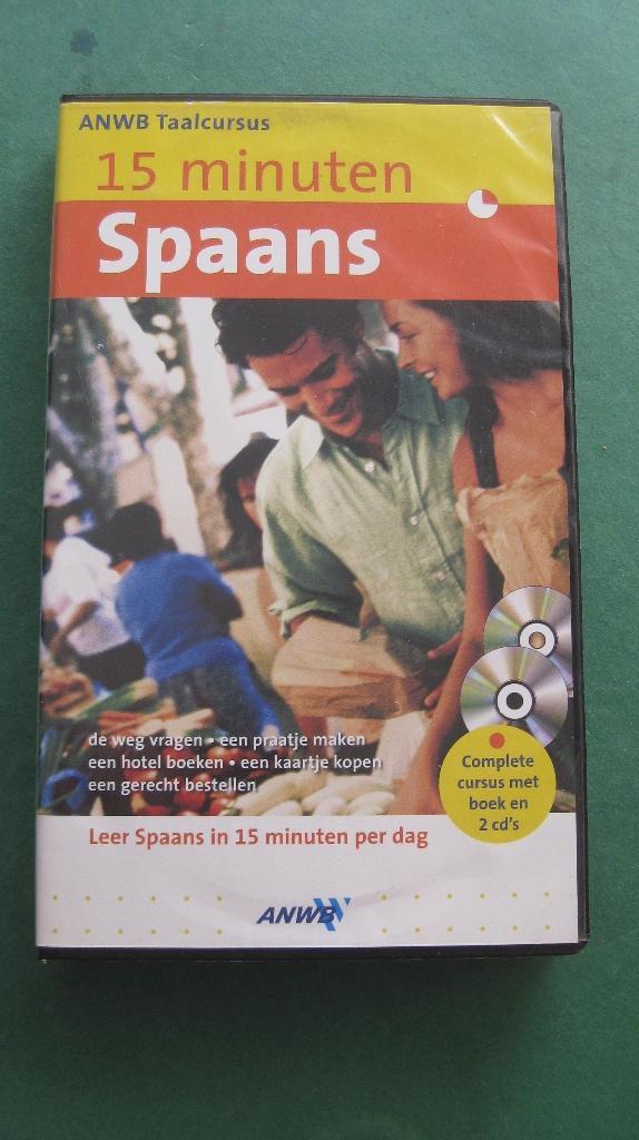 ANWB cursus Spaans, Boeken, Studieboeken en Cursussen, Zo goed als nieuw, Niet van toepassing, Alpha, Ophalen of Verzenden