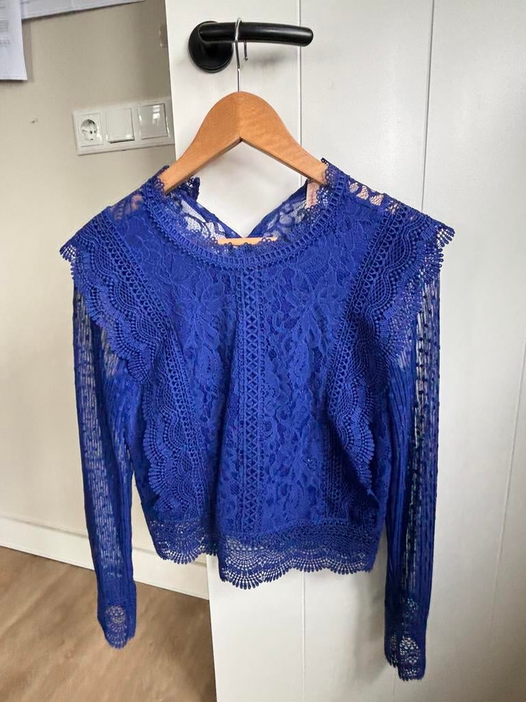 Only top Kobalt blauw mt S, Kleding | Dames, Truien en Vesten, Ophalen of Verzenden, Zo goed als nieuw, Maat 36 (S), Blauw