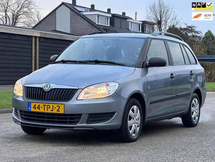 Skoda Fabia Combi 1.2-12V Fresh 1e Eigenaar*Airco*Dealer ond, Auto's, Skoda, Bedrijf, Te koop, Fabia, ABS, Airbags, Airconditioning