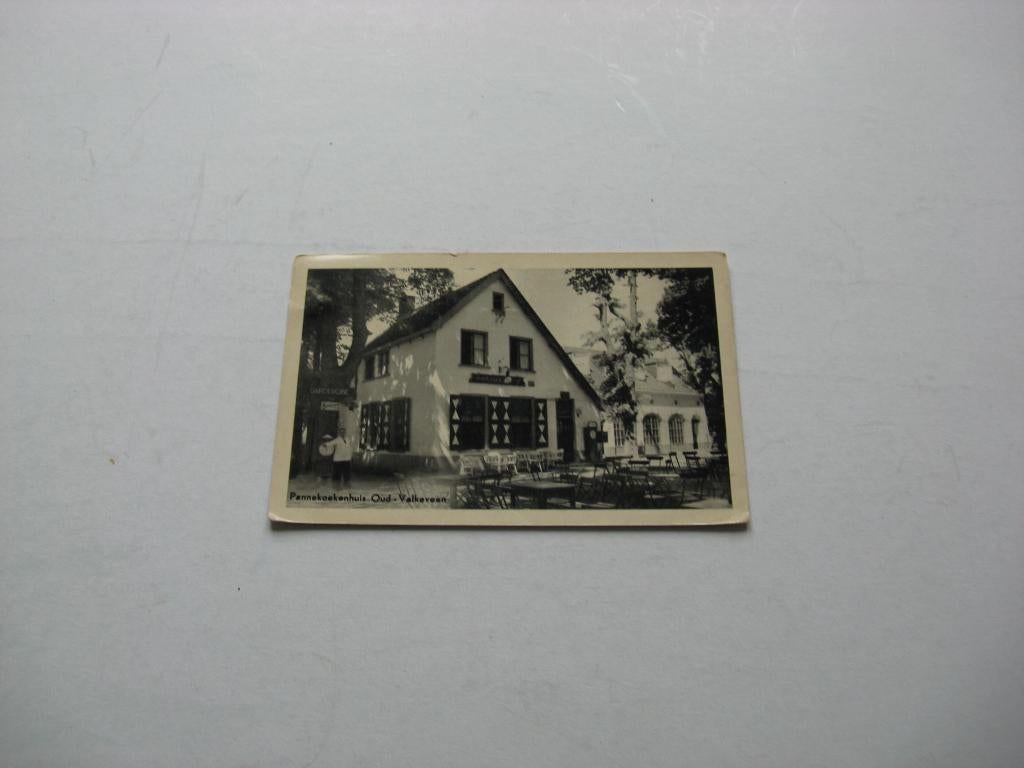 Oud valkenveen pannenkoekenhuis jaartal 1953, Ophalen of Verzenden, Voor 1920, Gelopen, Noord-Brabant