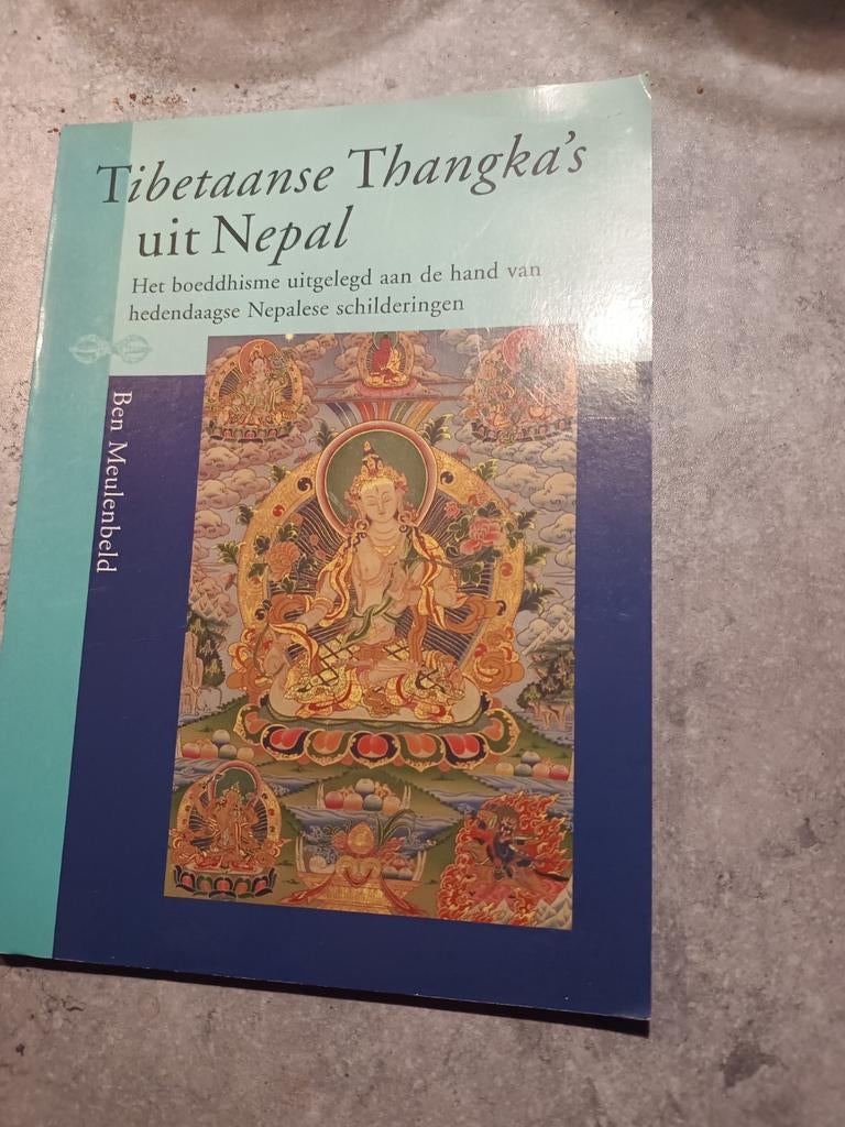 Tibetaanse Thangka's uit Nepal - Boeddhisme, Spiritualiteit algemeen, Nieuw, Ophalen of Verzenden, Ben Meulenbeld