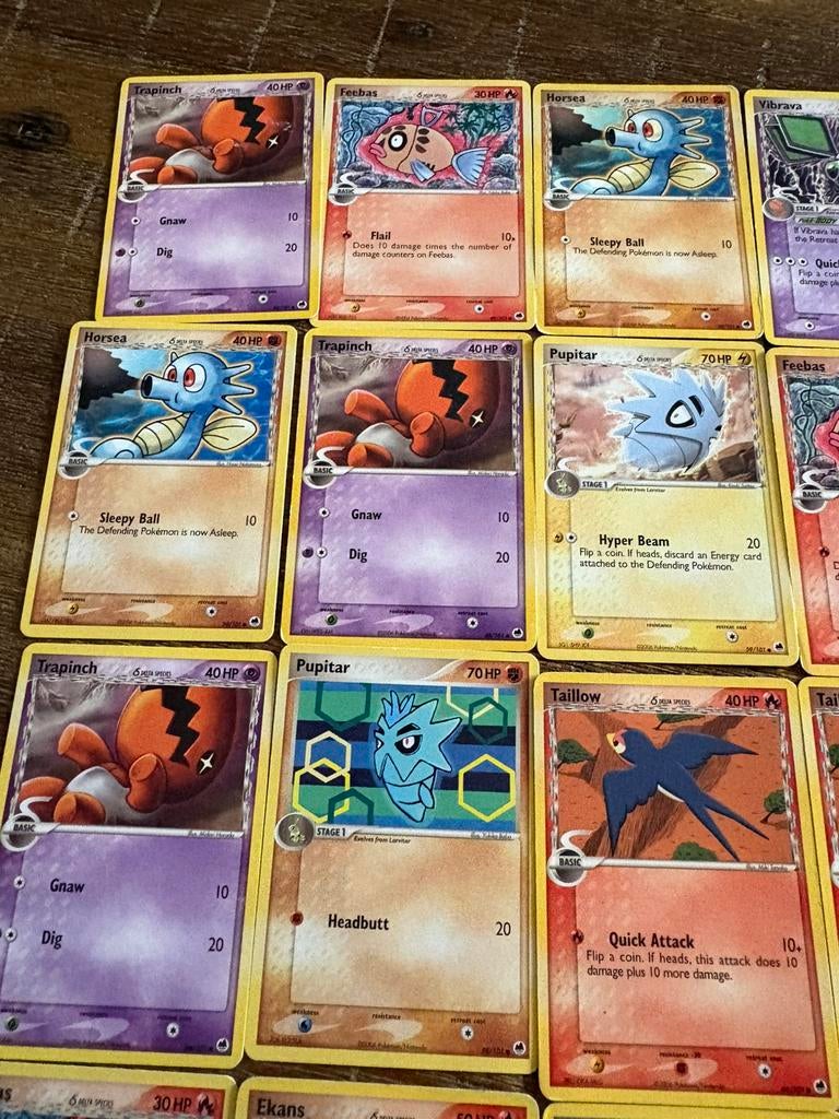 EX Dragon Frontiers 101,80 stuks non holos, Ophalen of Verzenden, Zo goed als nieuw