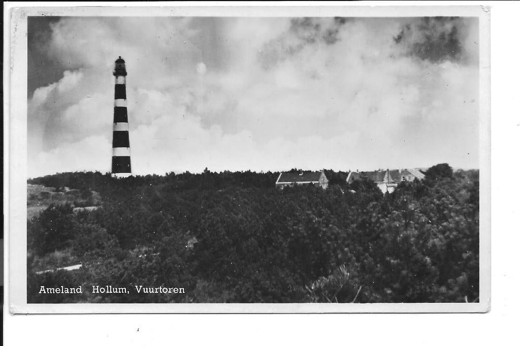 AMELAND HOLLUM - Vuurtoren   zie beschrijving, Verzenden, Waddeneilanden