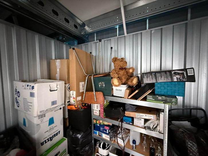 Opslagruimte vol met diverse spullen - Storage Wars stijl!, Diversen, Rommelmarktspullen, Nieuw, Ophalen