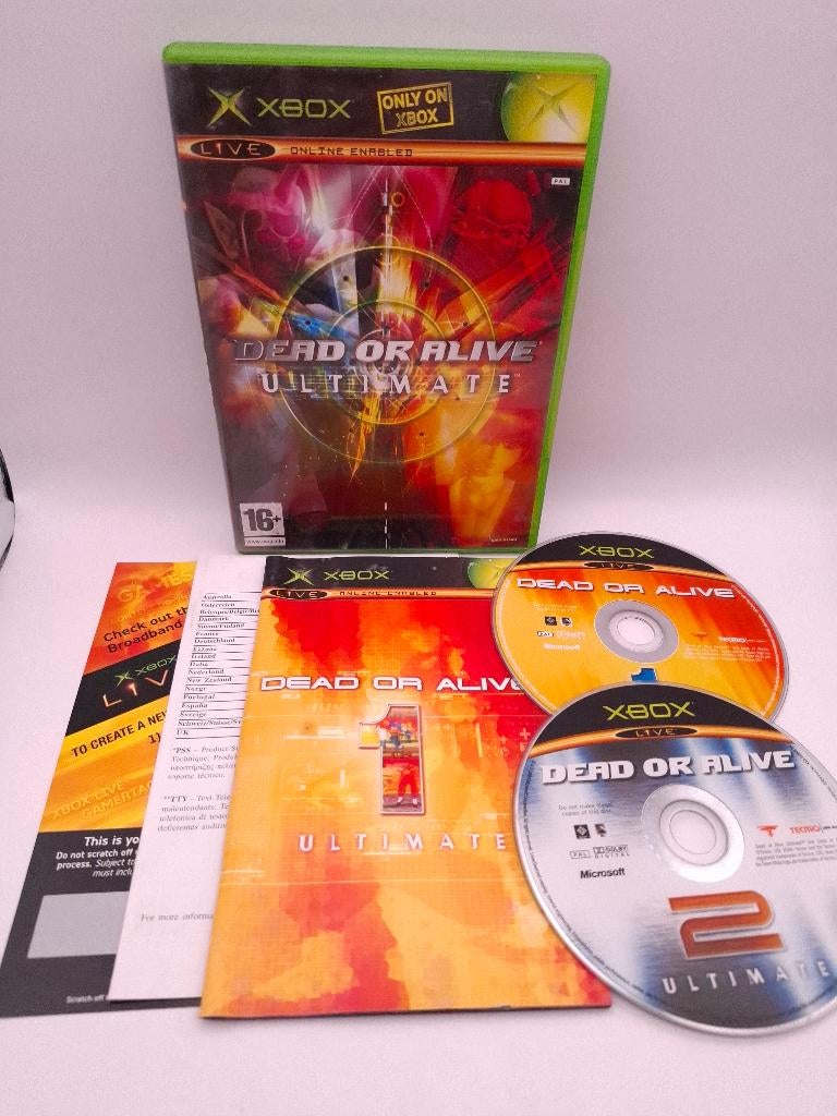 Dead or Alive Ultimate xbox, Spelcomputers en Games, Games | Xbox Original, Online, Vechten, Ophalen of Verzenden, Zo goed als nieuw