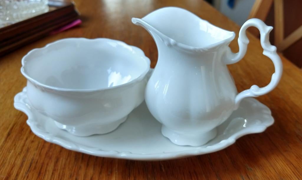 Royal Albert  3 delig roomstel, Ophalen of Verzenden