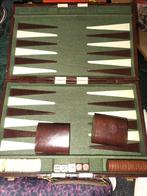 Backgammon spel in koffer, Hobby en Vrije tijd, Een of twee spelers, Ophalen of Verzenden, Zo goed als nieuw