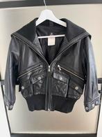 Versace Jeans Couture Leren jas Zwart/ XS, Ophalen of Verzenden, Zo goed als nieuw, Maat 34 (XS) of kleiner, Zwart
