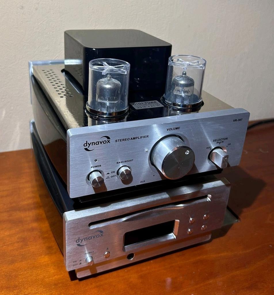 Dynavox Stereo Versterker en CD Speler Set, Gebruikt, Ophalen, Overige merken, Minder dan 60 watt