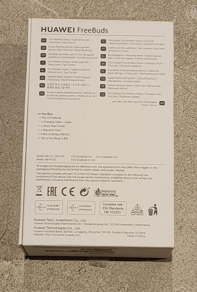 Huawei Freebuds - Nieuw in doos, nooit gebruikt, Ophalen of Verzenden, Nieuw, Overige merken, Draadloos