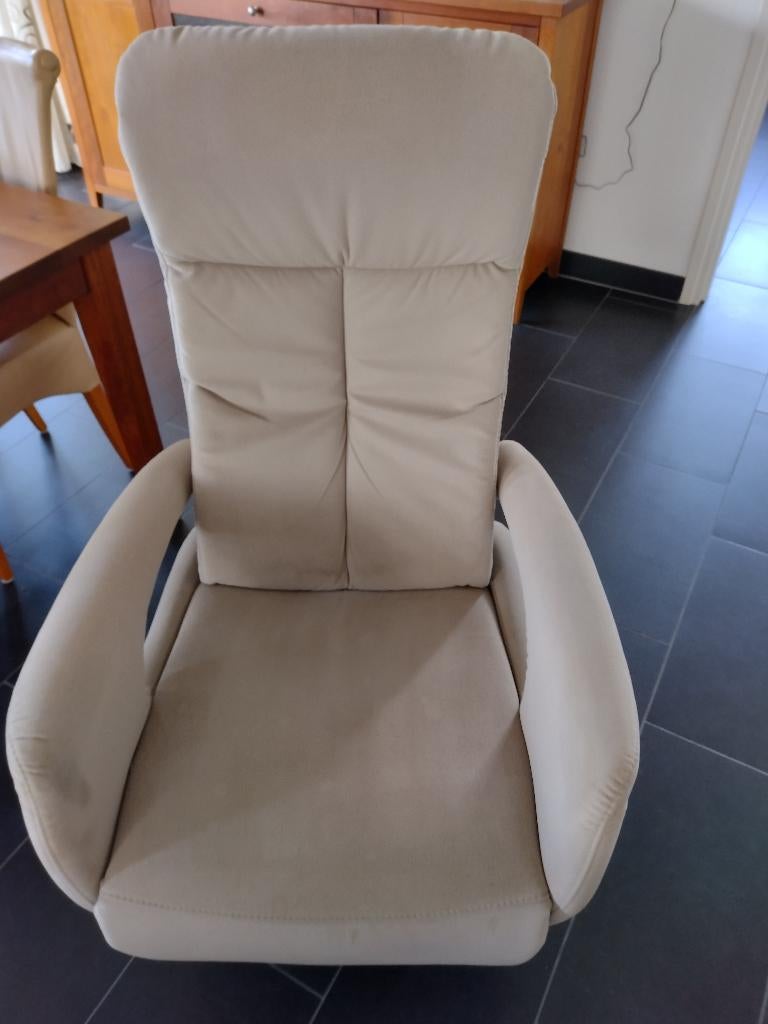 Hukla relax draaifauteuil - large, Ophalen, 75 tot 100 cm, Zo goed als nieuw, Stof