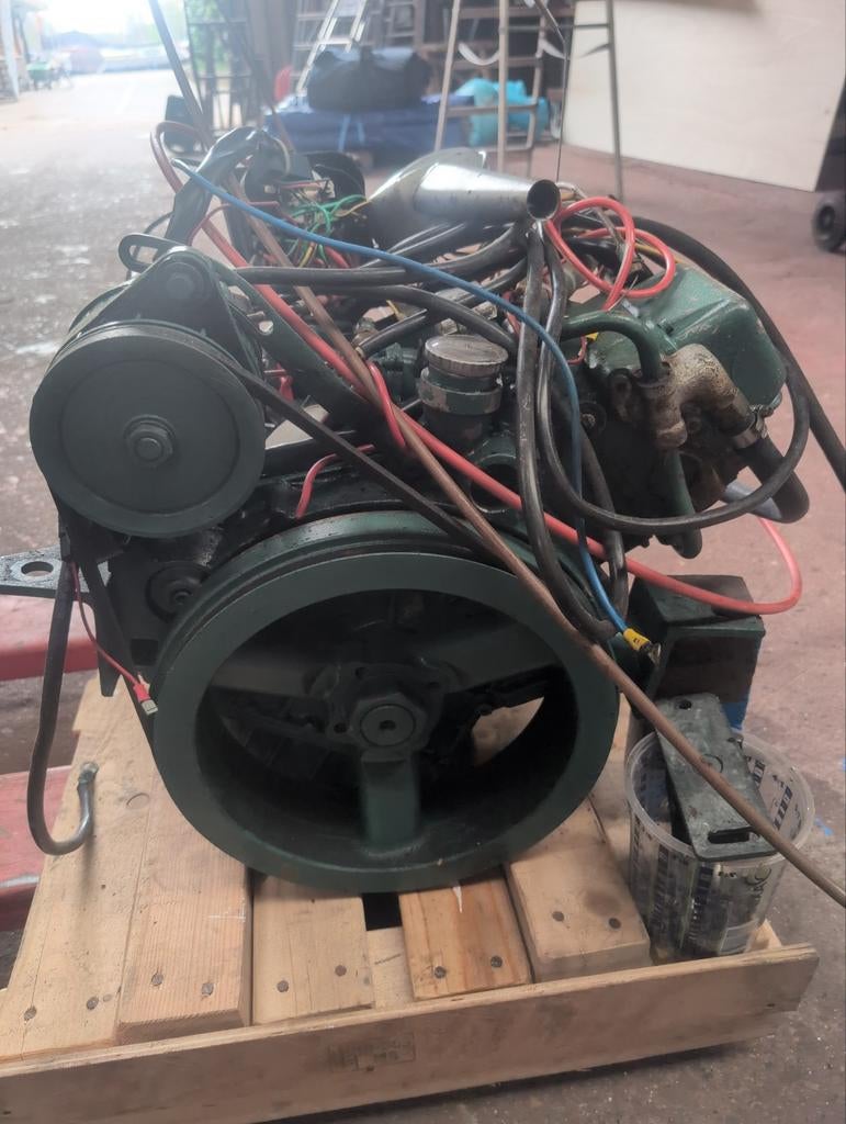 Scheepsmotor Volvo Penta MD5B +V. Penta C2B +Mercedes OM621, Watersport en Boten, Ophalen, 10 tot 30 pk, Gebruikt, Binnenboordmotor