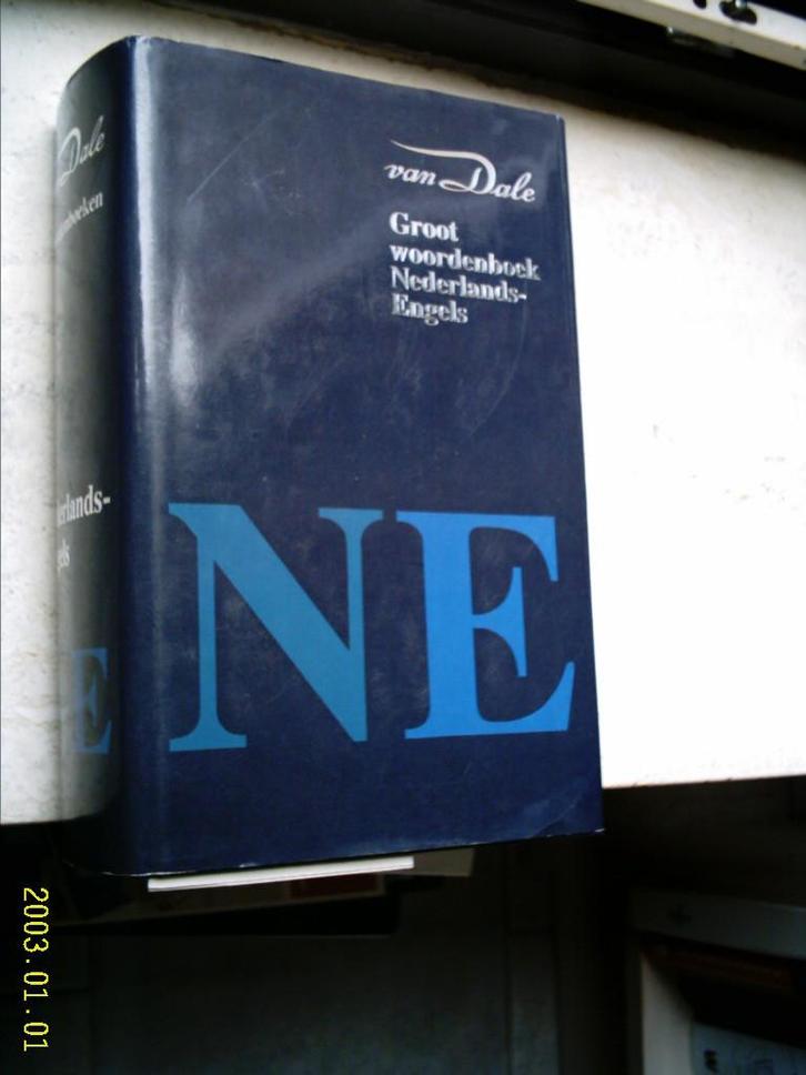Groot woordenboek Nederlands-Engels., Boeken, Woordenboeken, Gelezen, Engels, Van Dale, Ophalen of Verzenden