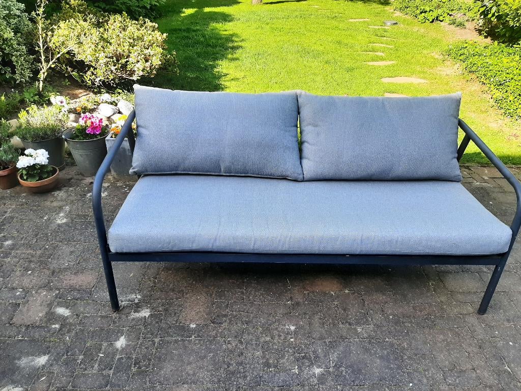 Tuinbank, Tuin en Terras, Ophalen, Gebruikt, Metaal