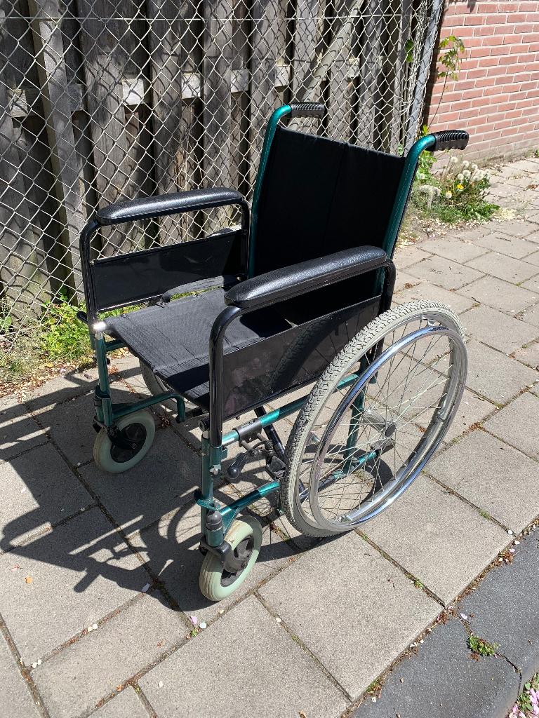 Excel 100 Basic rolstoel, Diversen, Rolstoelen, Ophalen, Inklapbaar, Gebruikt, Handbewogen rolstoel