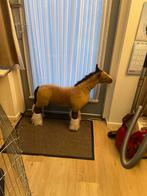 Groot pluche staand paard, Ophalen of Verzenden, Gebruikt, Paard