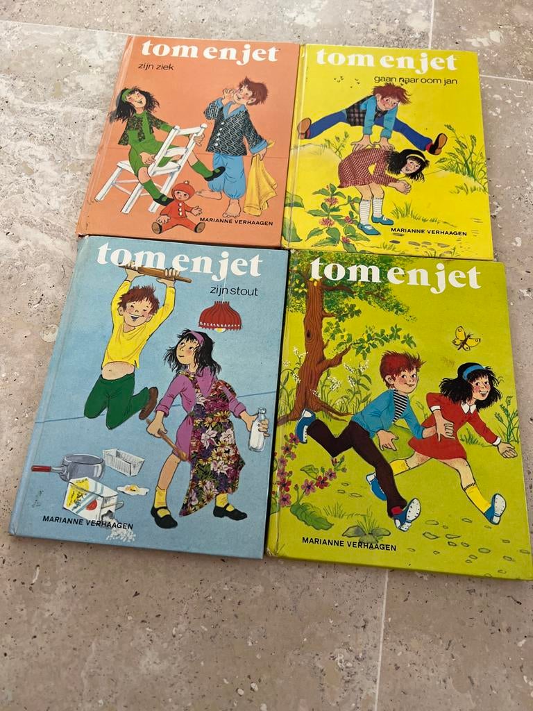 Tom en Jet boeken - Complete set van 6 kinderboeken, Boeken, Ophalen of Verzenden, Gelezen, Fictie algemeen