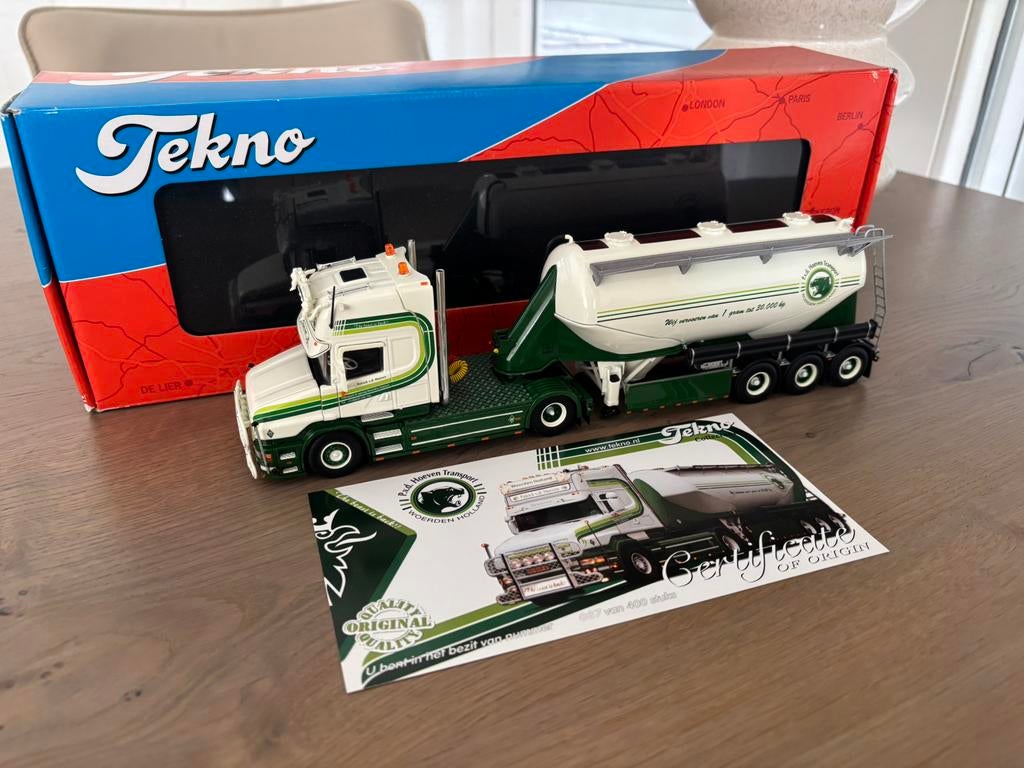 Tekno scania patrick vd hoeven, Ophalen of Verzenden, Zo goed als nieuw, Bus of Vrachtwagen, Tekno