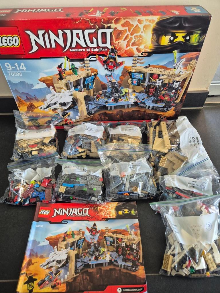 Lego ninjago, Ophalen of Verzenden, Zo goed als nieuw, Complete set, Lego