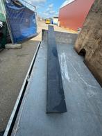 18x Zwarte kunststof palen 15x10x200cm met 6 gaten, Ophalen, Gebruikt, 180 tot 250 cm, Palen