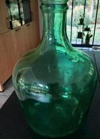 Grote fles, Ophalen, Minder dan 50 cm, Groen, Glas