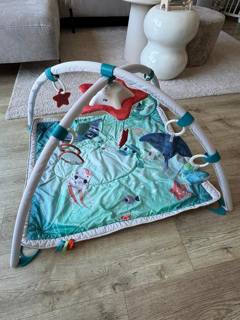Tiny Love Speelkleed met Babygym - Onderwaterwereld, Kinderen en Baby's, Speelgoed | Babyspeelgoed, Ophalen of Verzenden, Zo goed als nieuw