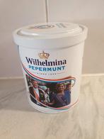 Blik, Wilhelmina pepermunt, leeg, Ophalen of Verzenden, Gebruikt, Overige