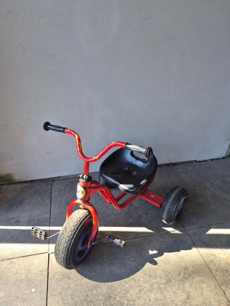 Rode driewieler voor kinderen - Gebruikt, Ophalen of Verzenden, Gebruikt
