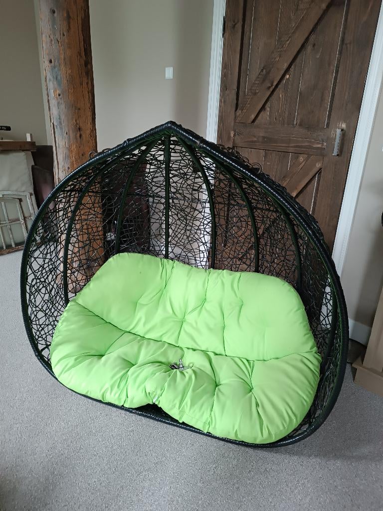 2 persoons hangstoel voor plafond, Ophalen, Zo goed als nieuw, Meerpersoons, Binnen