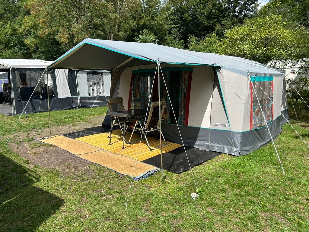 Vouwwagen Europa Camper te koop, Caravans en Kamperen, Vouwwagens, Ophalen, Tot en met 4, Aanwezig, Europa Camper
