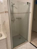 Hüppe douchedeur, designer Jette Joop, 189  100 cm, Ophalen, Gebruikt, Rvs, Douche