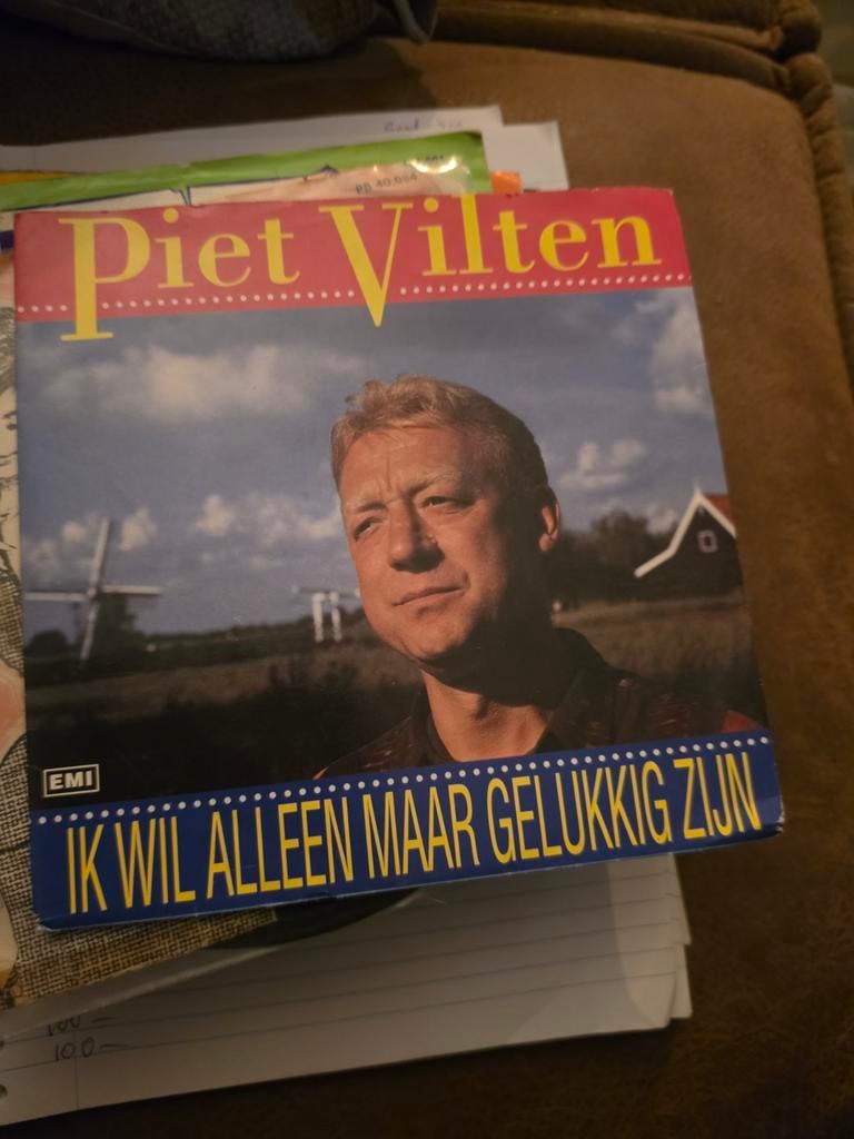 Piet Vilten - Ik Wil Alleen Maar Gelukkig Zijn (Single), Ophalen of Verzenden