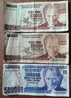 Bankbiljetten Turkije, Ophalen of Verzenden, Buitenland, Bankbiljetten