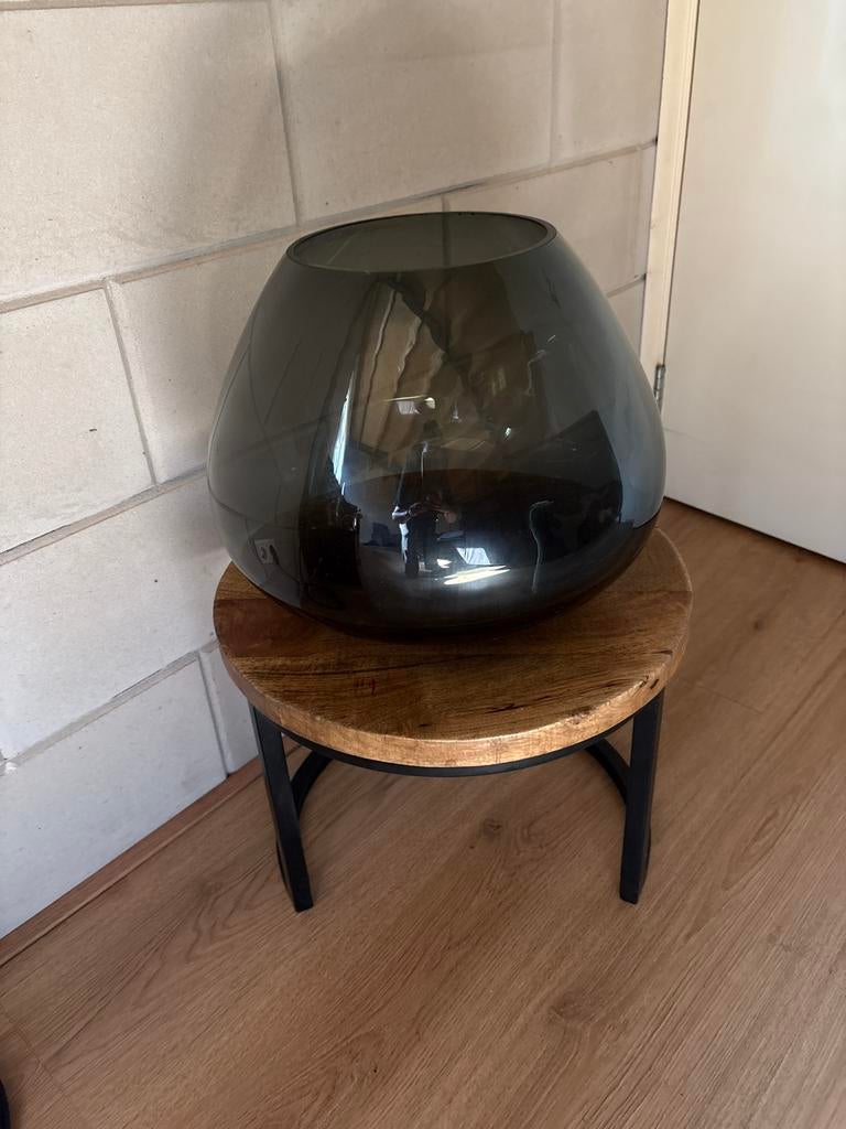 Grote glazen vaas (pear Tasman xl), Huis en Inrichting, Woonaccessoires | Vazen, Ophalen, Overige kleuren, Minder dan 50 cm, Glas