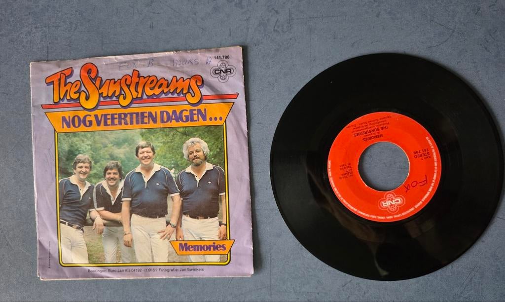 Singles The Sunstreams, nog veertien dagen, Cd's en Dvd's, Vinyl Singles, Gebruikt, 7 inch, Single, Ophalen of Verzenden