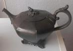 Antieke Engelse  tinnen theepot - James Dixon & Sons, Antiek en Kunst, Antiek | Tin, Ophalen of Verzenden