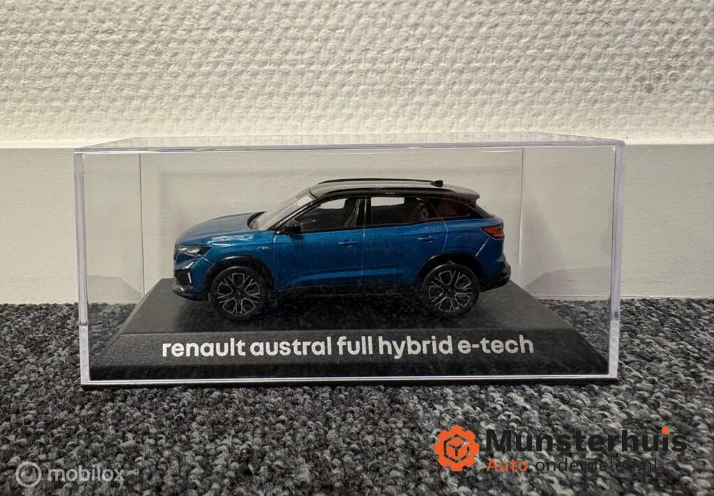 Miniatuur Renault Austral full hybrid e-tech 1:43, Auto-onderdelen, Overige Auto-onderdelen, Nieuw, Ophalen of Verzenden