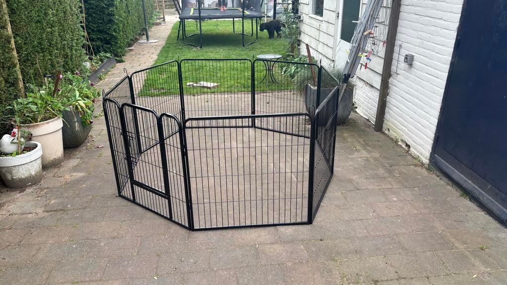 Hondenren 80cm hoog, 8 delen, Ophalen, Zo goed als nieuw