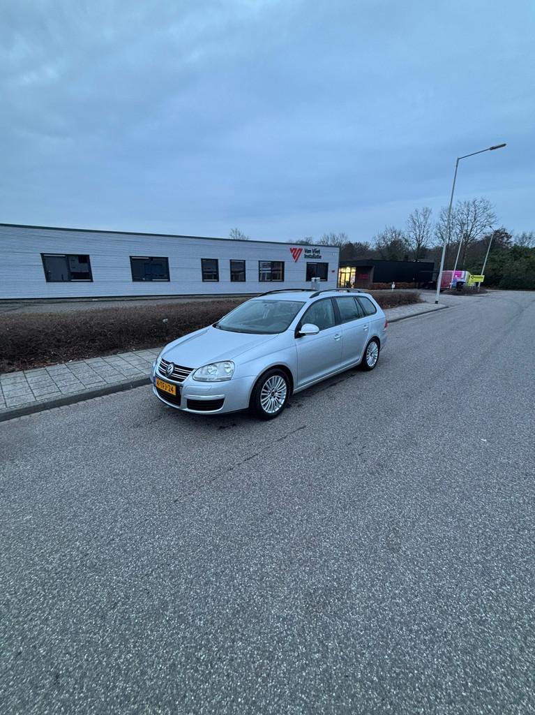 Volkswagen Golf Variant 1.9 TDI Highline, Auto's, Voorwielaandrijving, Stof, Gebruikt, Zwart